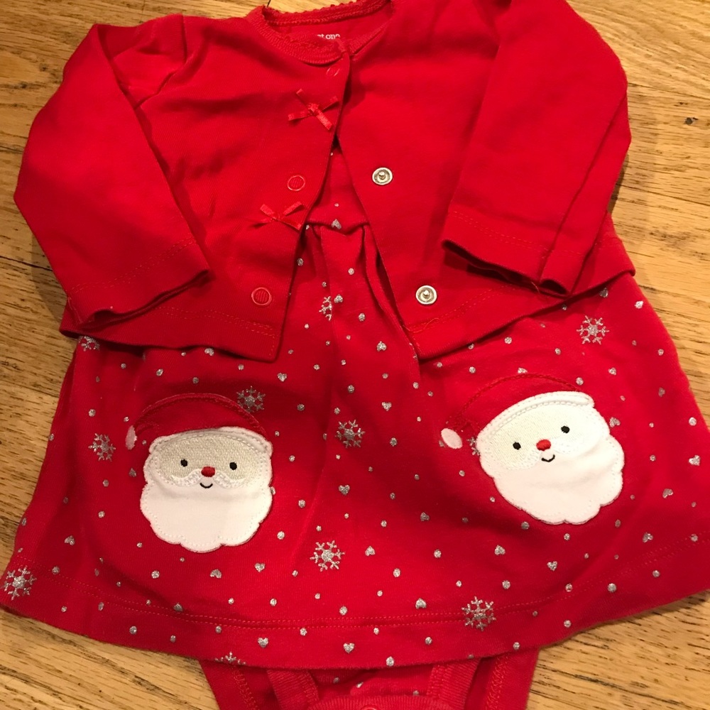 EUC Carter’s Christmas Outfit